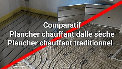 Plancher dalle à sec ou plancher traditionnel ? On vous dit tout !